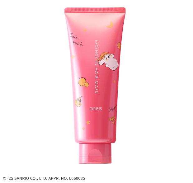 サンリオ コスメ コラボ オルビス シナモロール ポチャッコ ポムポムプリン エッセンスイン ヘアマスク