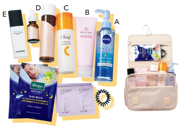 横山由依さんのスキンケア＆バスセット