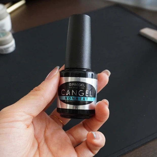 セルフで簡単!夏のネイルデザイン【マグネット×くすみブルー×100均ストーン】で涼しげうるうるネイル_11_1