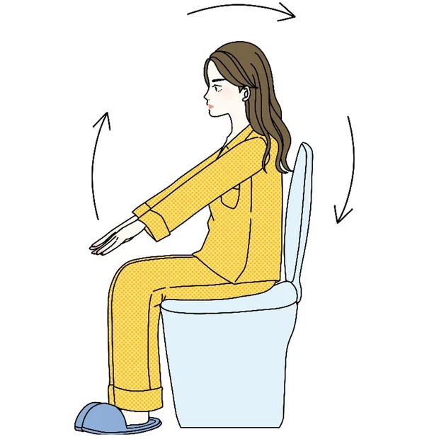 【初心者にもおすすめの簡単筋トレ】トイレの個室で