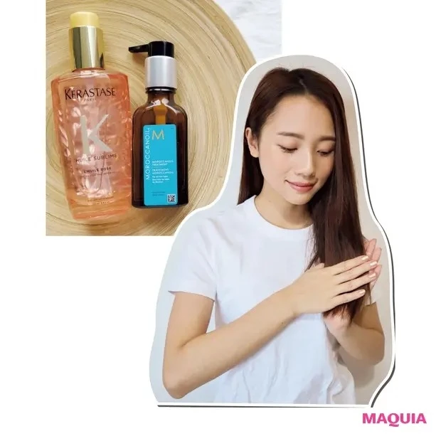 【伊原 葵さんのBeautyルームツアー】髪のお手入れは断然、オイル派!