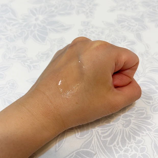 CELASEEQのダブルディープセラム Cのスウォッチ②