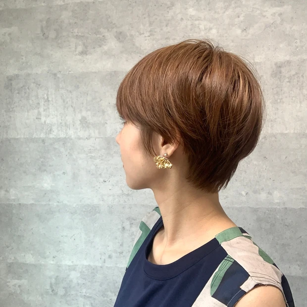 マッシュショート ふんわりショート