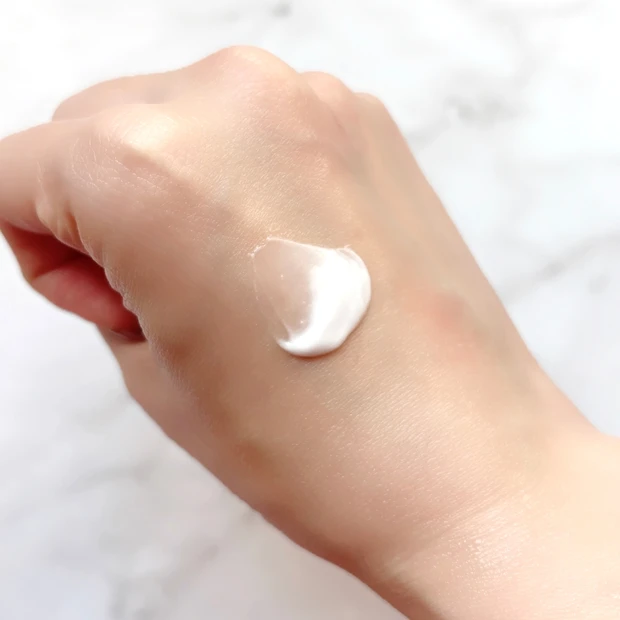 乾燥性敏感肌のことを考えたキュレル フェイスクリームのスウォッチ写真