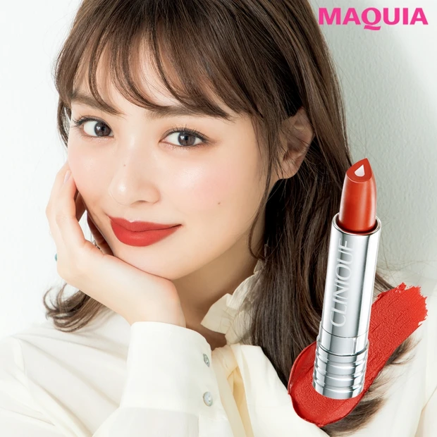 イエベ肌さんの洒落見えリップはコレ！ オレンジレッドで抜け感を演出