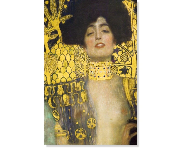 グスタフ・クリムト『ユディトⅠ』（部分）　（1901年）　©アフロ