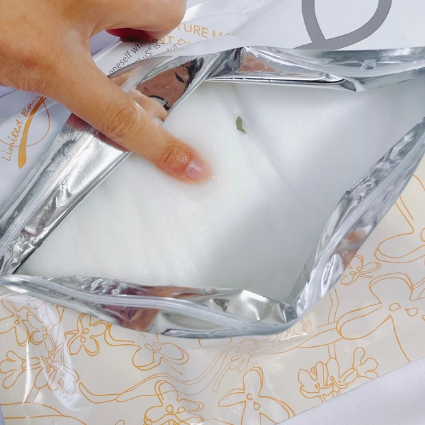 数量限定【プリュ プラセンタ モイスチュア マスク】キンモクセイ香るシートマスク♥︎︎今なら半額クーポン使用で破格の￥600！！デイリー使いに最適☆プレゼントにも！【MAQUIAインフルエンサーのオッス！推しコス】_3_2