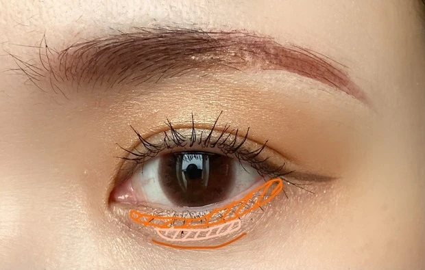 アイメイク&使用コスメ