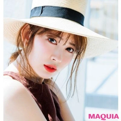 【小嶋陽菜さん(こじはる)のメイク】小嶋陽菜さんが選ぶプチプラコスメ! テラコッタムードの"進化版くすみメイク"で旬顔に_1