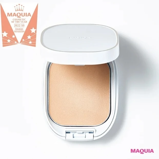 【ファンデーションランキング】 2022上半期ベストコスメ・パウダリーファンデーション部門【1位】アルビオン シュクルホワイト パウダレスト