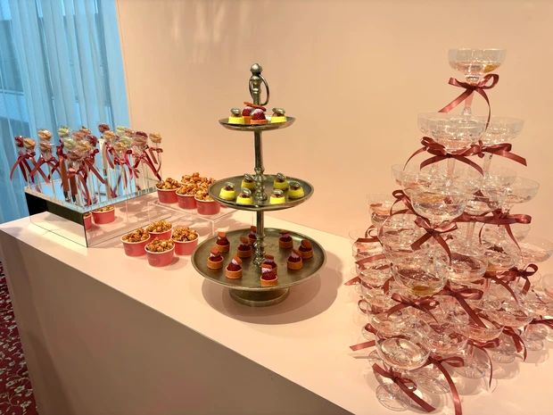 House of Hermeで開催されたHer lip to BEAUTY新作美容液リップ「LIP TO LOVE SERUM」ローンチイベントの様子