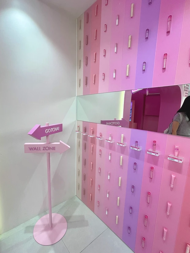 壁一面がリップ！