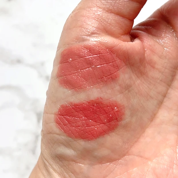 耐久テストで落ちにくさを検証中のルージュ ディオール オン ステージ