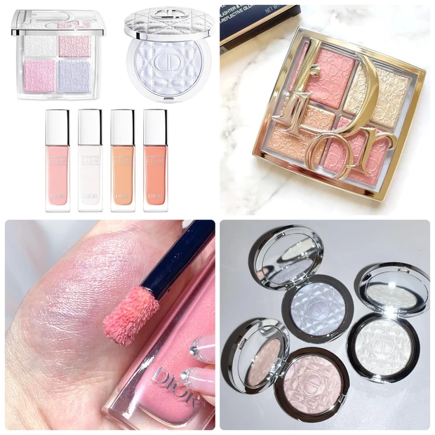 ディオール ハイライト ブルべ・イエベ別に人気色をスウォッチ付きでご紹介