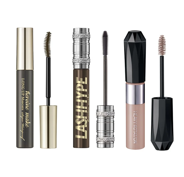 ヒロインメイクのマスカラ2種＆キスミーのアイブロウ