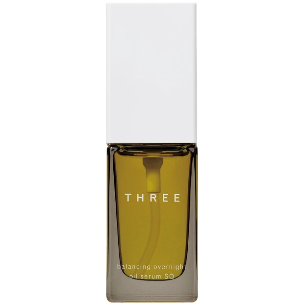 交感神経優位になりがちな人におすすめの休み方 香りを楽しみながら、ゆっくりケア THREE バランシング オーバーナイト オイルセラム SQ