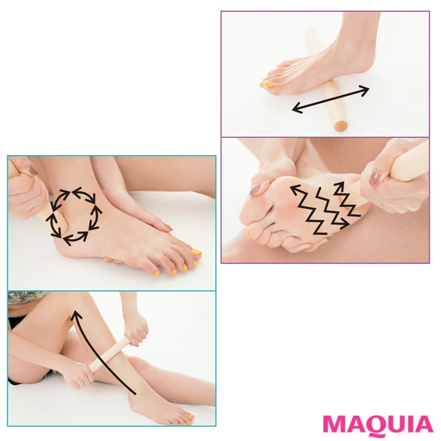 足裏&ふくらはぎがスッキリ！ 神崎 恵さん直伝の麺棒ゴリゴリメソッドを全部見せ