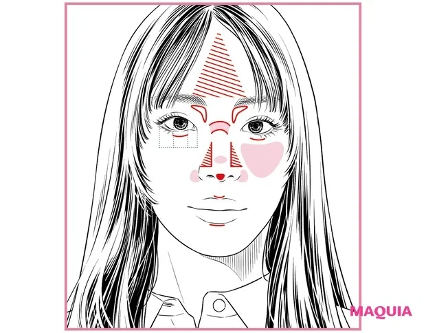 強めな新時代のピンクメイク やり方