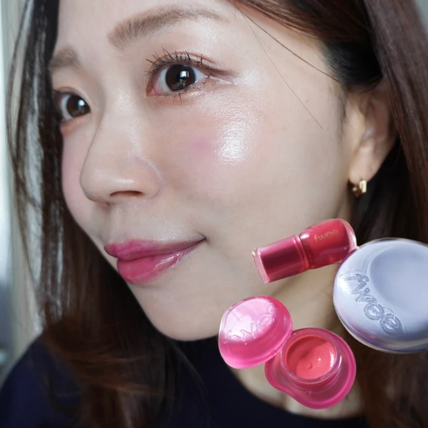 fwee クッションガラスナチュラルを使ってイエベがメイク ツヤ肌
