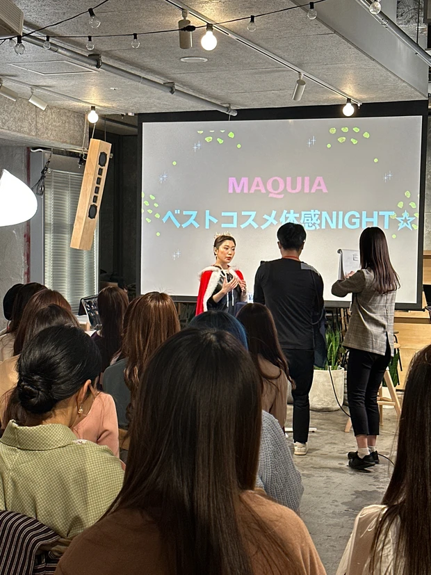 行って来ました♡
【MAQUIAベスコス体験NIGHT★】_6