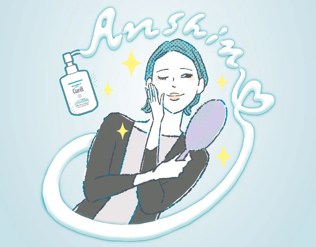 ゆらぎやすい私の肌に乳液テクスチャーが安心