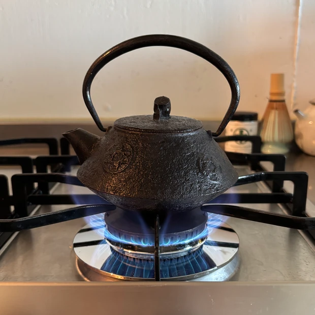 白湯の作り方 鉄鍋 やかん 白湯