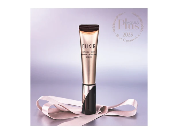 天野佳代子さんの最推しはエリクシールのリンクルクリーム！【MAQUIAプリュスベスコス2025】