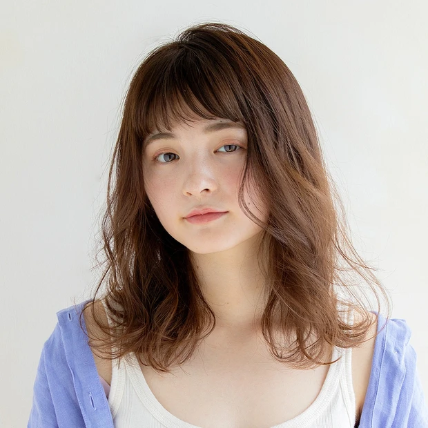 11トーンの髪色 ラテグレージュ