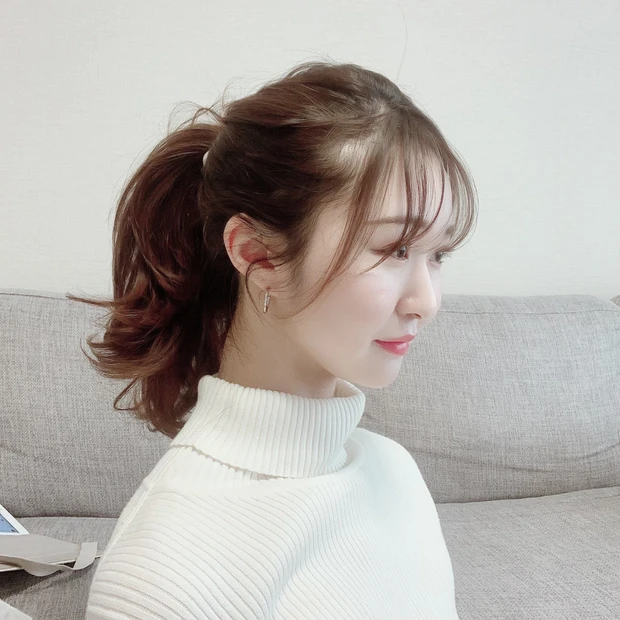 夫がチョイスした【簡単ヘアアレンジ3選】★動画あり★マスクでも美人に見せたい方に_5_2