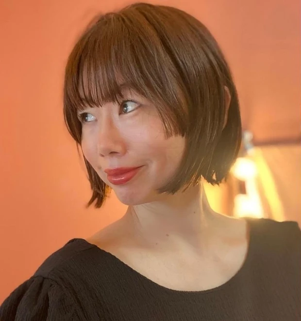 【5位】30代・40代に似合う小顔見え韓国ボブ 再ブーム姫カット×タンバルモリ