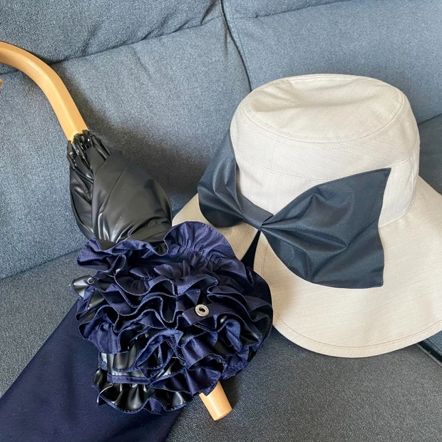 【サンバリア100 】今年の夏は完全遮光日傘&帽子で乗り切る！