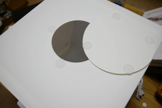 スリコ　撮影ボックス　上から見た図