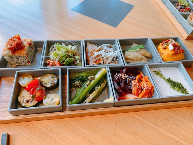 夏の彩り野菜のお膳PLATTER②