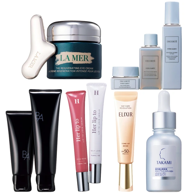 【春新作コスメレビュー】ブライトニングコスメや“レーザー”美容液など話題…