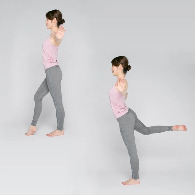 垂れ尻に喝！足の蹴り上げで奥行きと高さのあるヒップに【美尻プログラムLe…