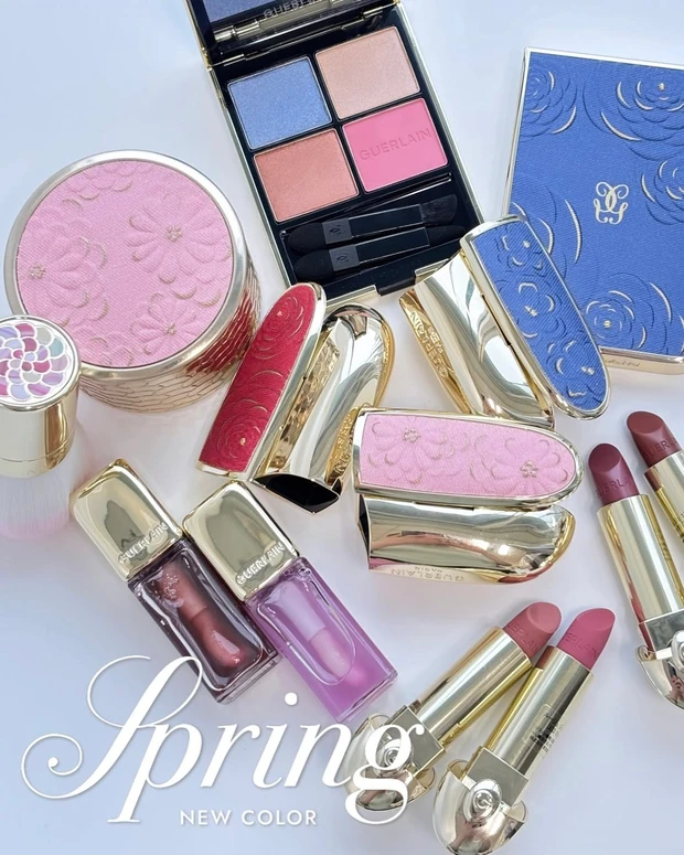 春コスメ2026】ゲランの春限定コレクションをスウォッチ！ アップ