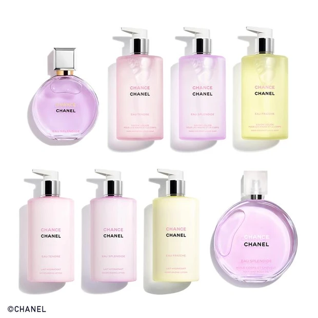マキア人気記事ランキング2位 シャネル「チャンス」からボディアイテム＆オイルが新登場！持ち歩ける35mLサイズのミニフレグランスも