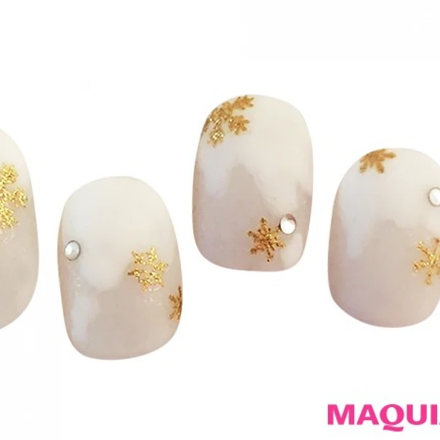 ピュアなかわいさ120％♡「スノーホワイトネイル」で純白の世界を叶える！