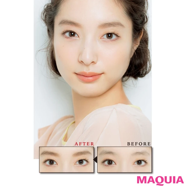 長井かおりさんが伝授! ぼんやりしがちな薄眉はパウダーでふわっと色づけす…