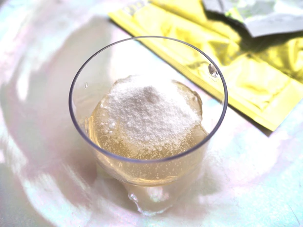 【小顔】【ニキビ】【毛穴】週に2回のご褒美ビタミンケア！柑橘系のアロマ香る限定炭酸パックをポップアップショップで購入しました！_3_1