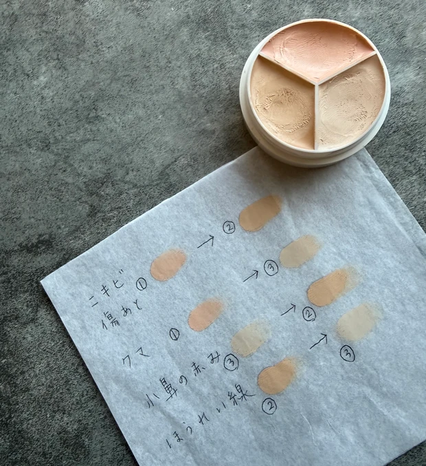 【小田切ヒロさん愛用】クマ・ニキビ跡・シミ隠し！ TFITカバーアップコンシーラーの使い方_7