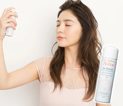 カサつきが気になる ⇒スプレー水をON