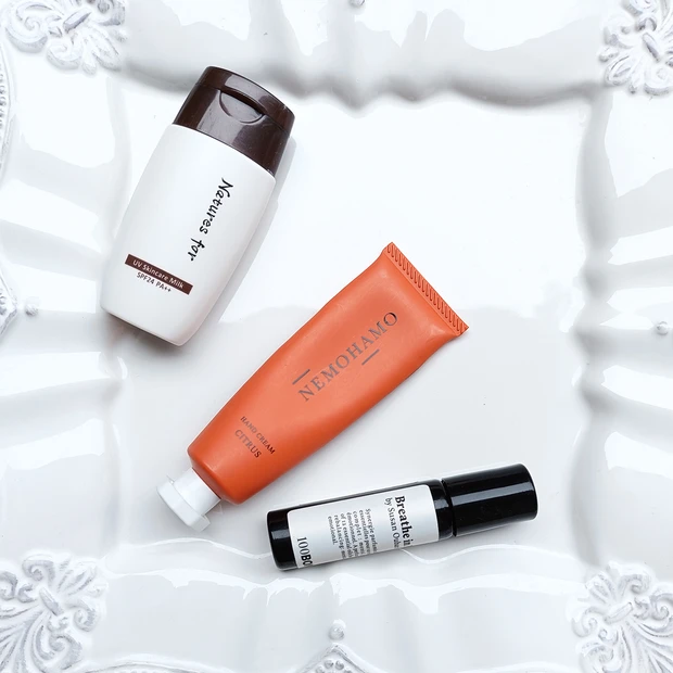 Natures for UVスキンケアミルク／NEMOHAMO　ハンドクリーム／100BON　ロールオン