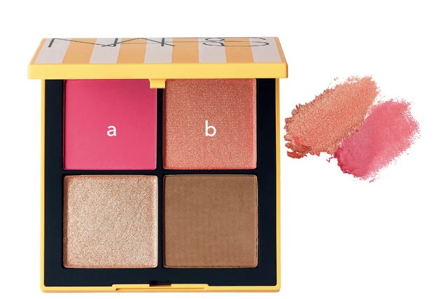 笑顔が映えるご機嫌チーク 使用コスメ