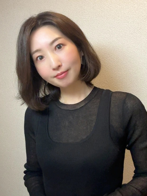 【40代垢抜けヘア】ロングからボブにばっさり！外国人風・大人のフェミニンボブが今っぽい。_7