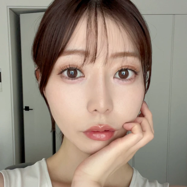 ブルベもイエベもできる！マキア9月号の藤田ニコルさん"ブラウン×ラベンダーメイク"にチャレンジ【マキア表紙メイク】_8_2