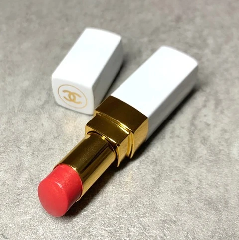 【おすすめ粘膜リップ⑧】 シャネル(CHANEL)「ルージュ ココ ボーム」 人気色「918 マイ ローズ」