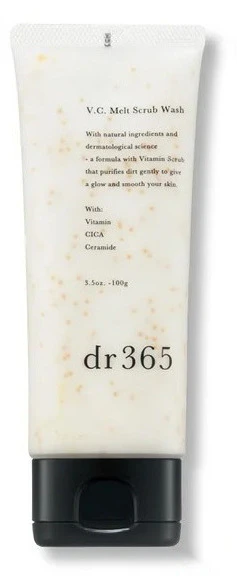 「フォームタイプ」のおすすめプチプラ洗顔料7選_2.dr365 V.C. メルトスクラブウォッシュ