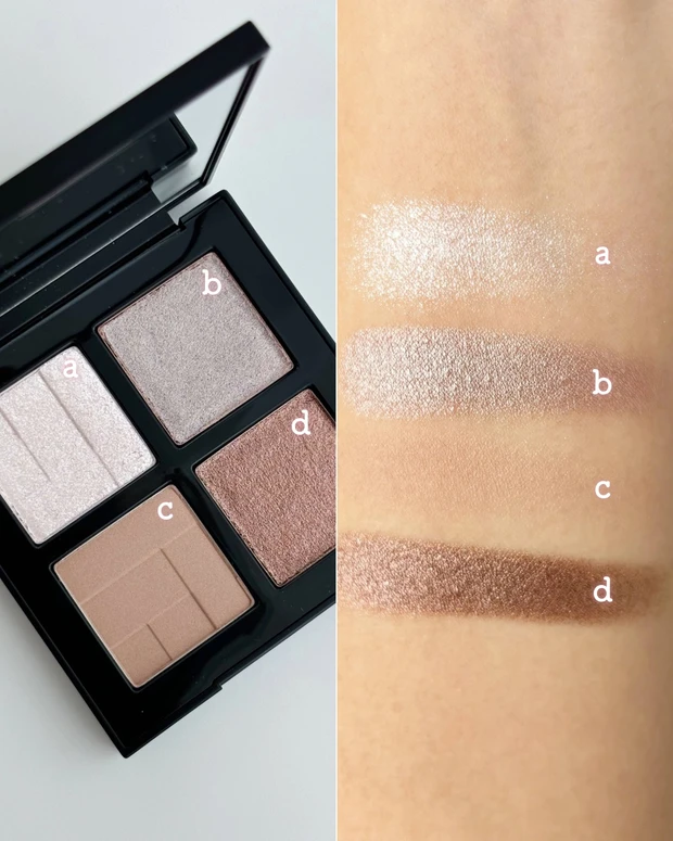 MAQUIAベストコスメ2025下半期 ブルベ冬 シュウ ウエムラ アイスカルプト フロスティライラックのスウォッチ