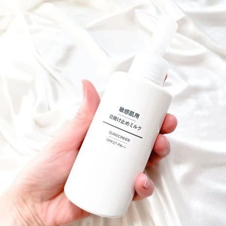 無印良品 敏感肌用日焼け止めミルク